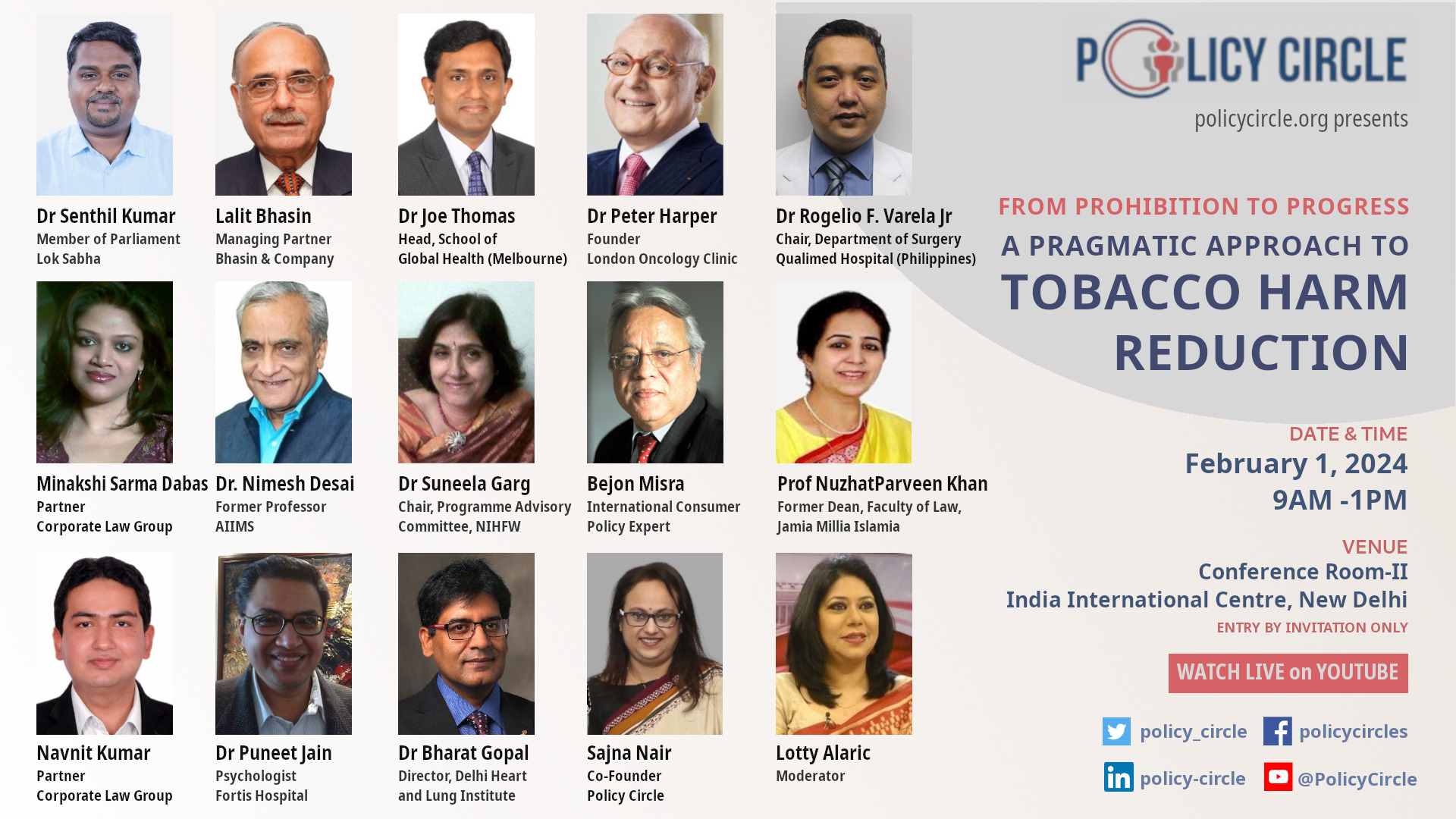 Events Policy Circle