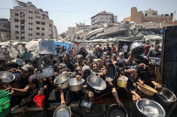 Gaza famine a moral crisis