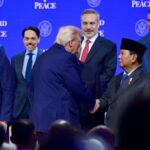 Indonesia’s President Prabowo with US President Trump to sign up for the Board of Peace.