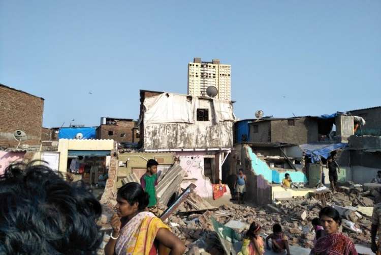 Slum demolitions in Nepal